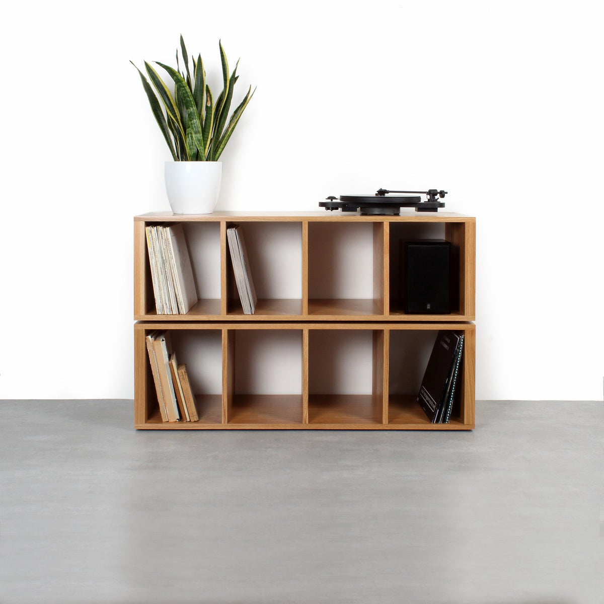 Corston Vinyl Storage Cube Shelving