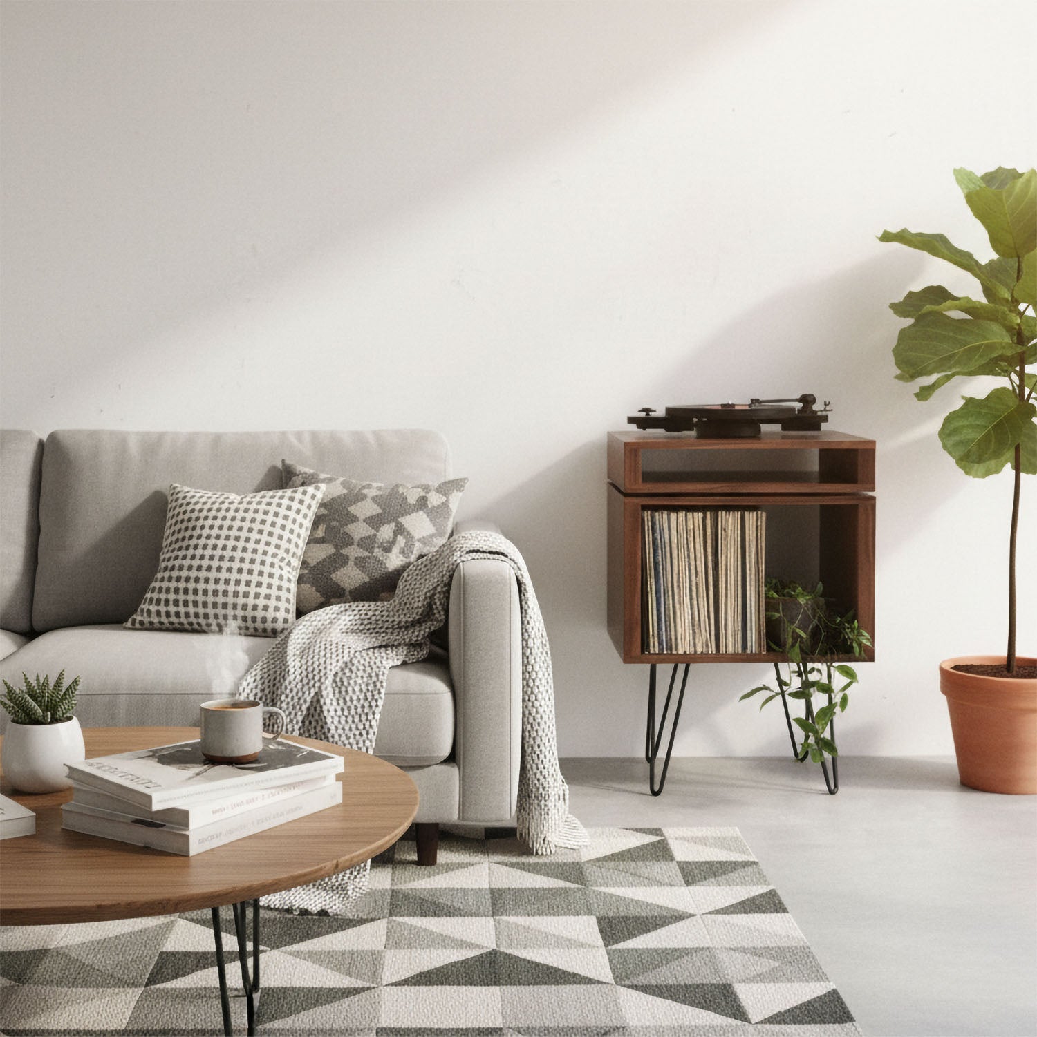 Stack Record Player Stand