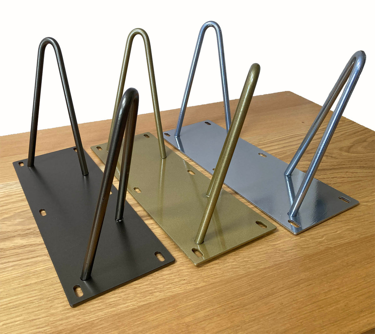 Metallic Finishes for Hairpin or Square Legs