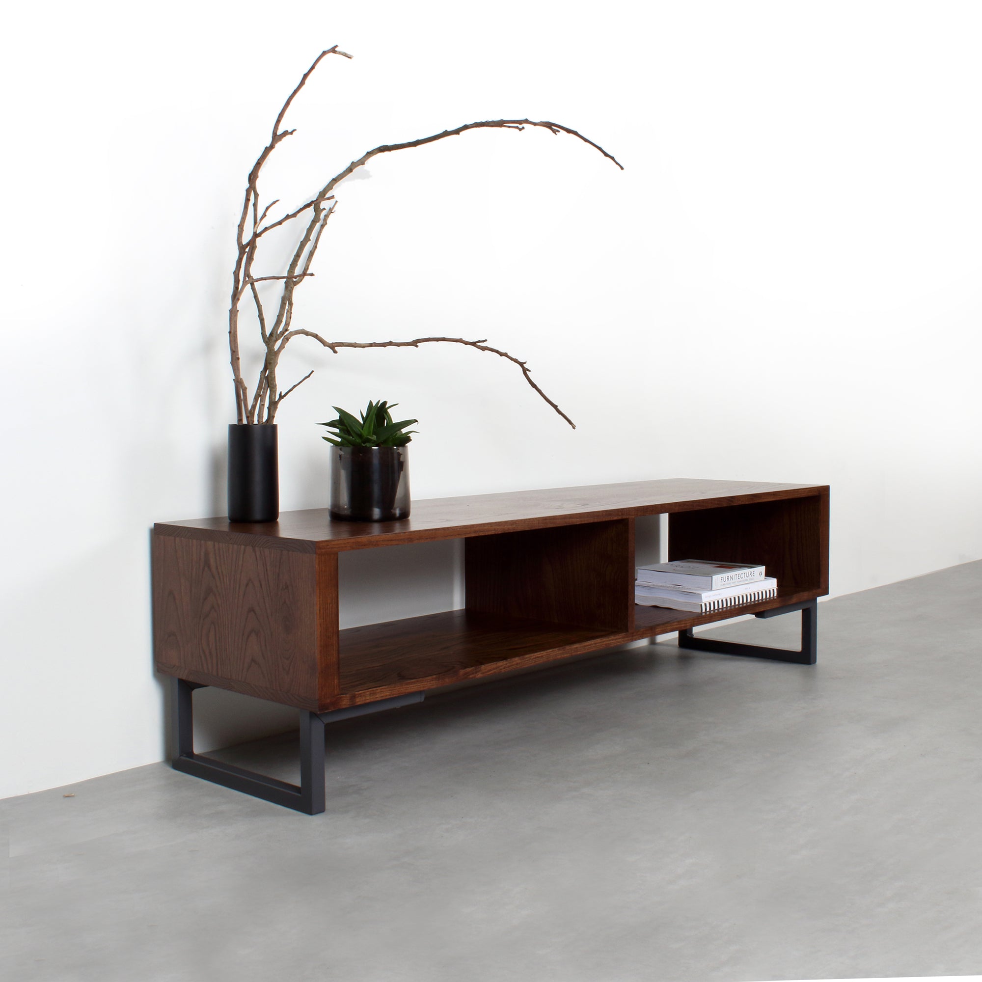 Henley TV Stand On Minimalist Square Legs