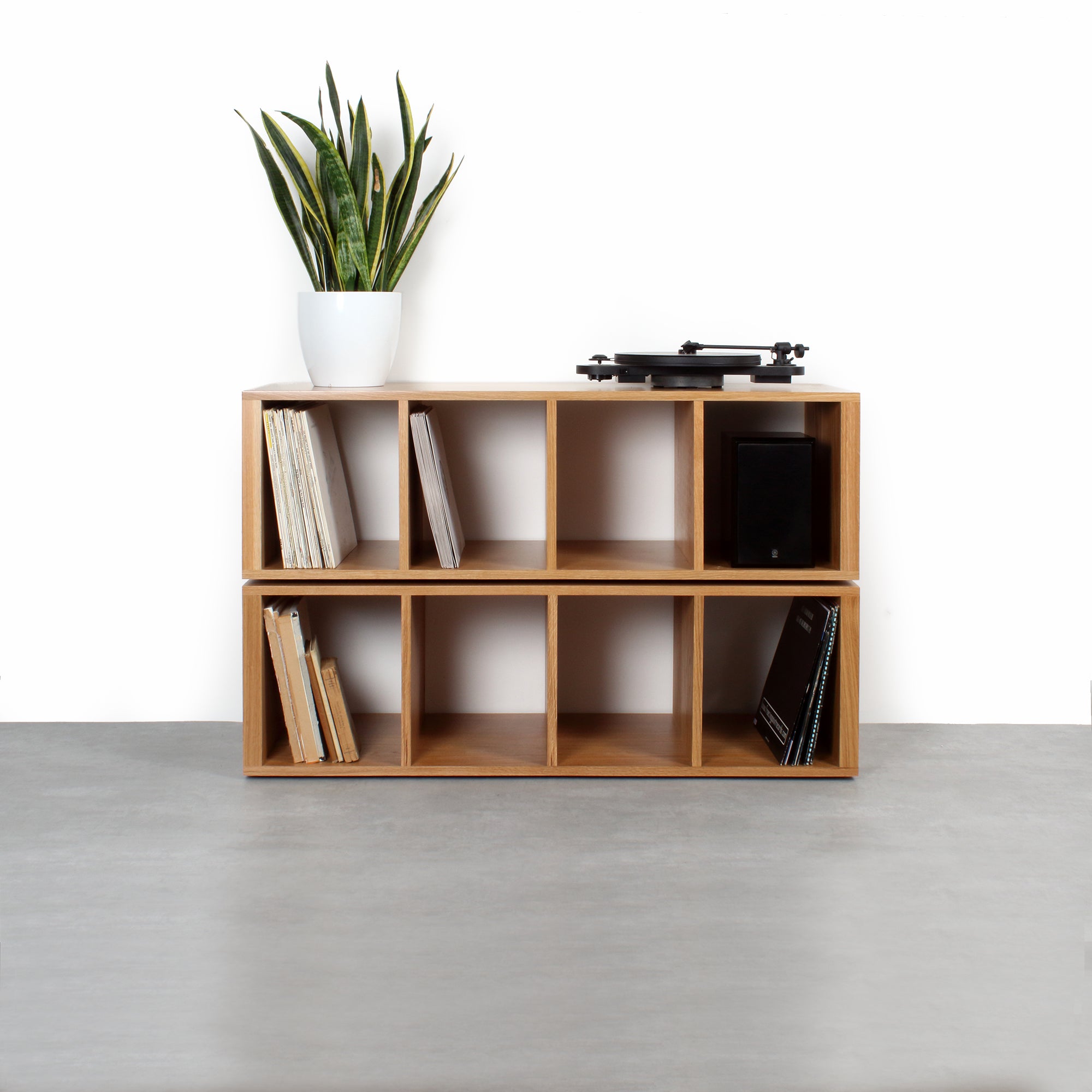 Corston Vinyl Storage Cube Shelving