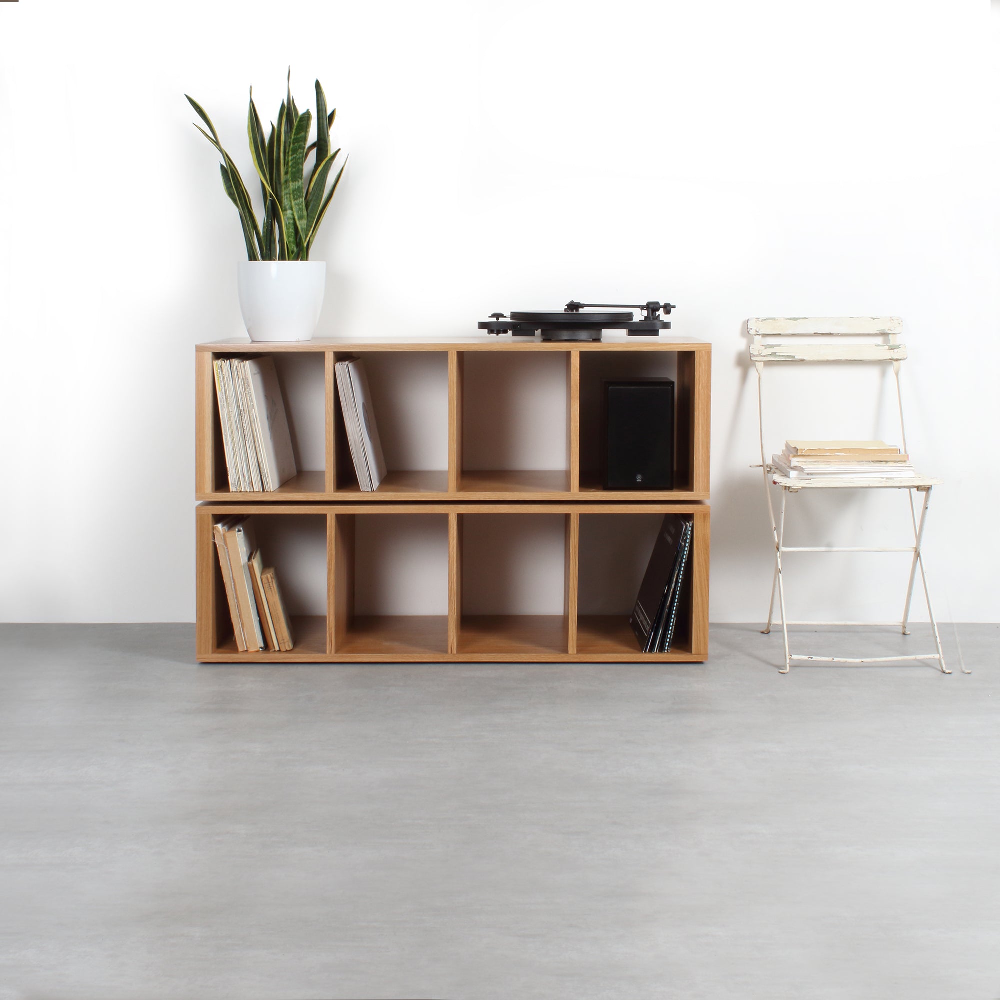 Corston Vinyl Storage Cube Shelving