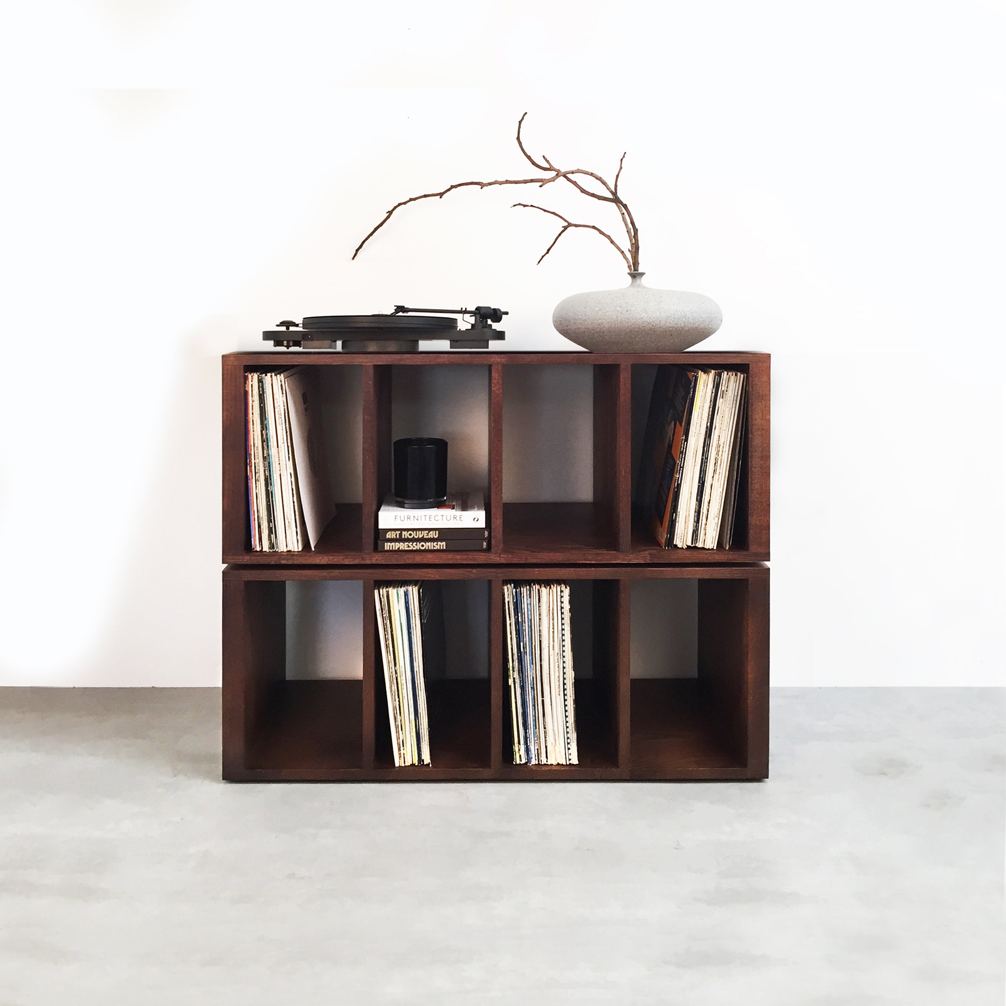 Corston Vinyl Storage Cube Shelving