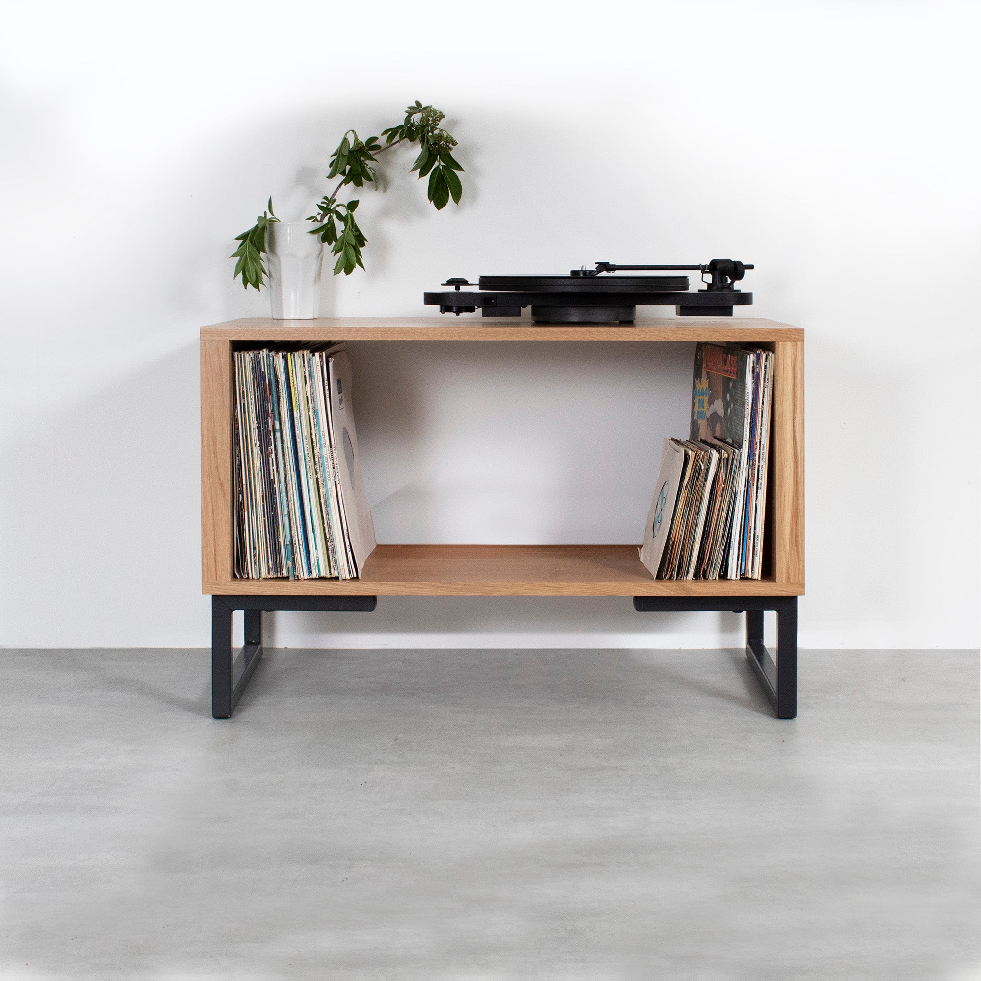 Stanton Vinyl Storage cabinet on Square Legs