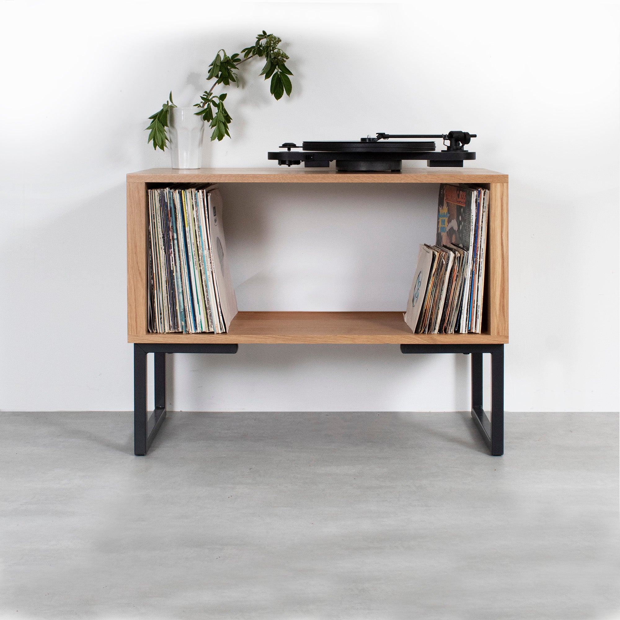 Stanton Vinyl Storage cabinet on Square Legs