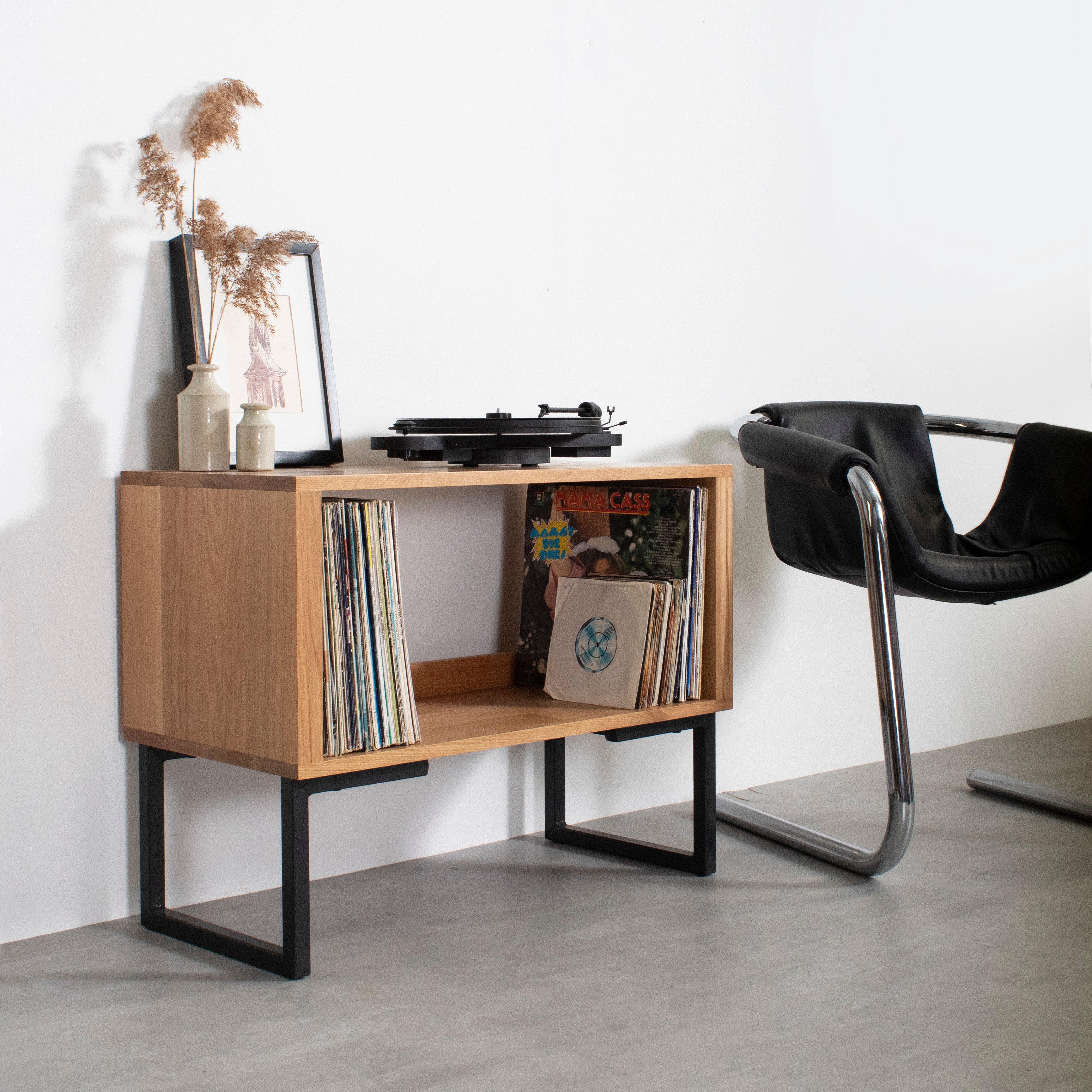 Stanton Vinyl Storage cabinet on Square Legs