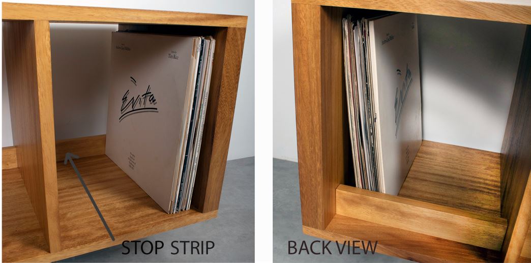 IN STOCK - Technic Turntable Stand in Iroko 120cm (47") Wide