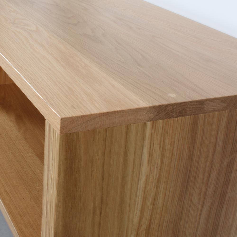 Solid oak minimalist furniture