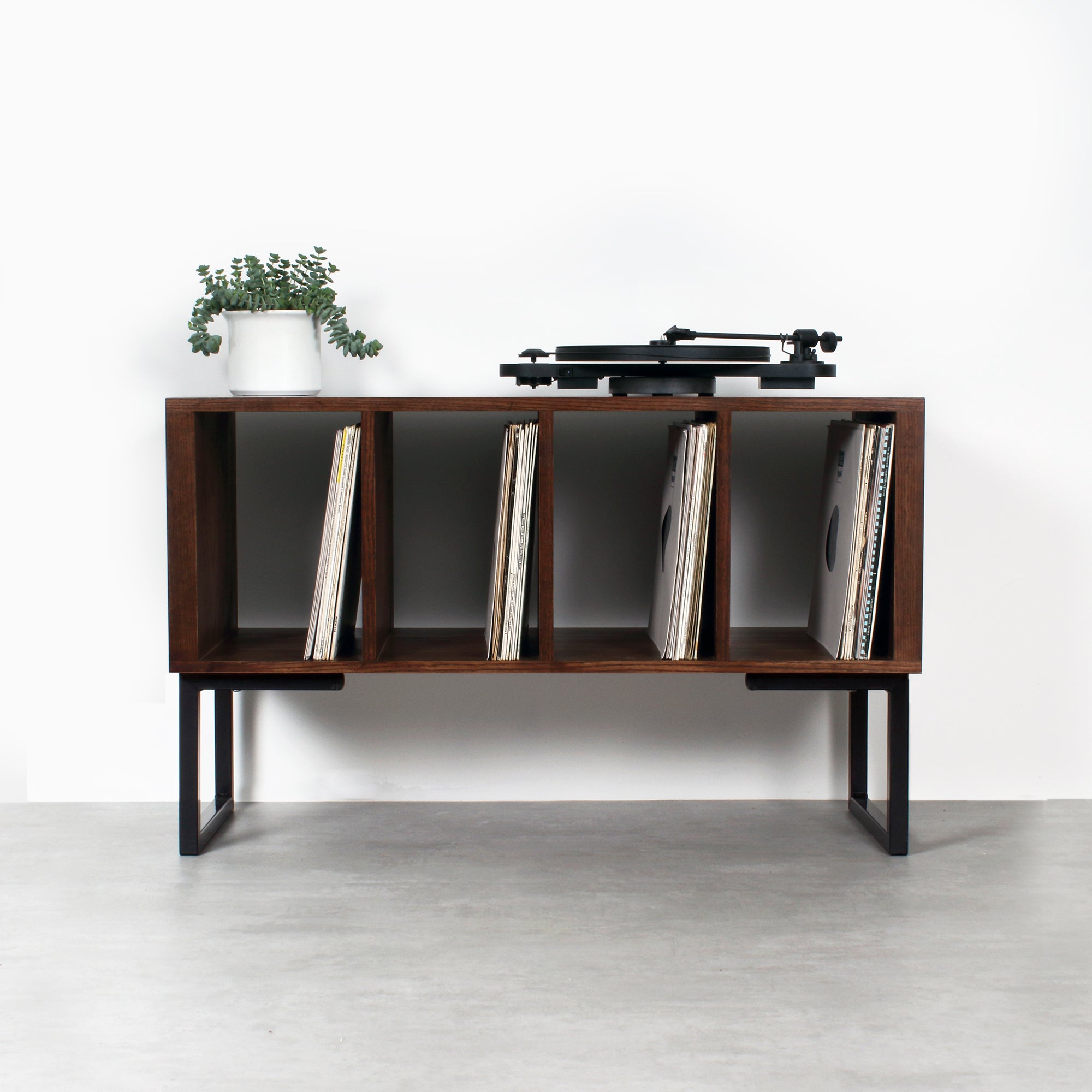 Condor Vinyl Storage Cabinet On Minimalist Square legs