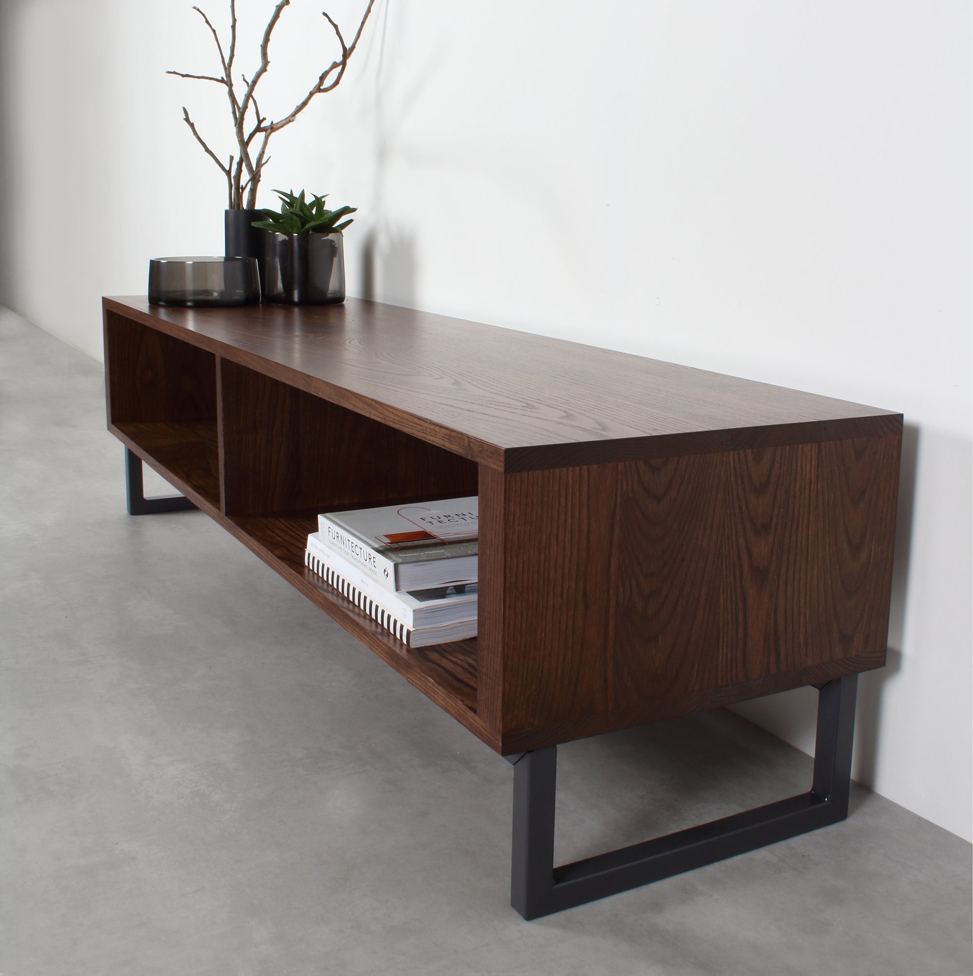 Henley TV Stand On Minimalist Square Legs