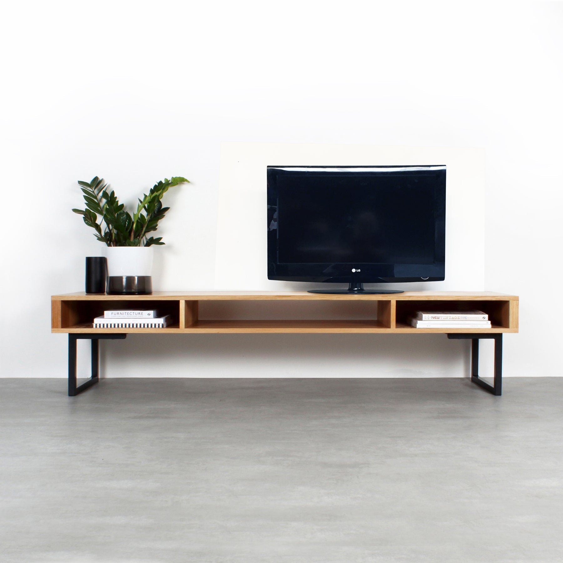 IN STOCK - Marston Wide TV Stand or Coffee Table in Oak 200cm (79")